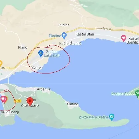 Mala Vala #1 - Seeview - 80 Qm - 2 Sz - 4 Pers * Trogir